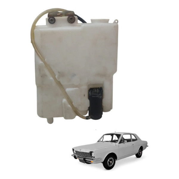 Reservatório Agua Limpador Parabrisa Ford Corcel 1 C/ Motor Branco