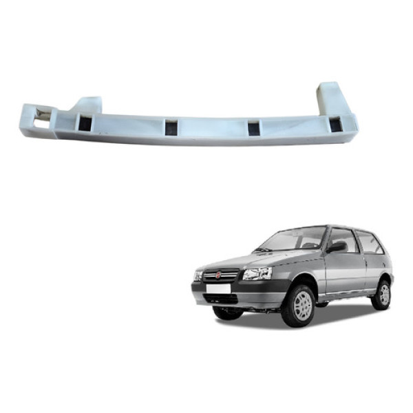 Canaleta Guia Vidro Esquerdo Fiat Uno 1991 2004 2 Portas Branco