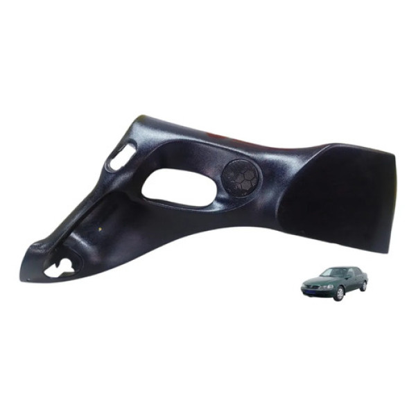 Puxador Porta Dianteira Esquerda Vectra Gls 1996 1997 1998 Preto