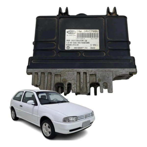 Módulo Injeção Volkswagen Gol Polo Ibiza 1.0 16v Iaw1avi70bu
