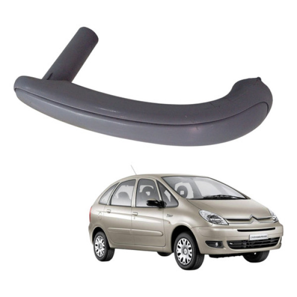 Puxador Interno Apoio Braço Porta Traseira Xsara Picasso 01 Cinza