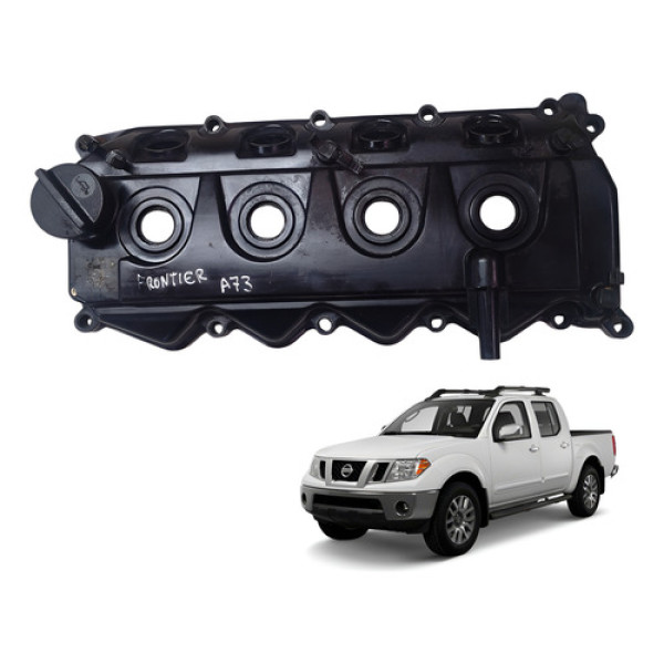 Tampa Comando Válvula Nissan Frontier 2.5 16v 2008 2012 Preto