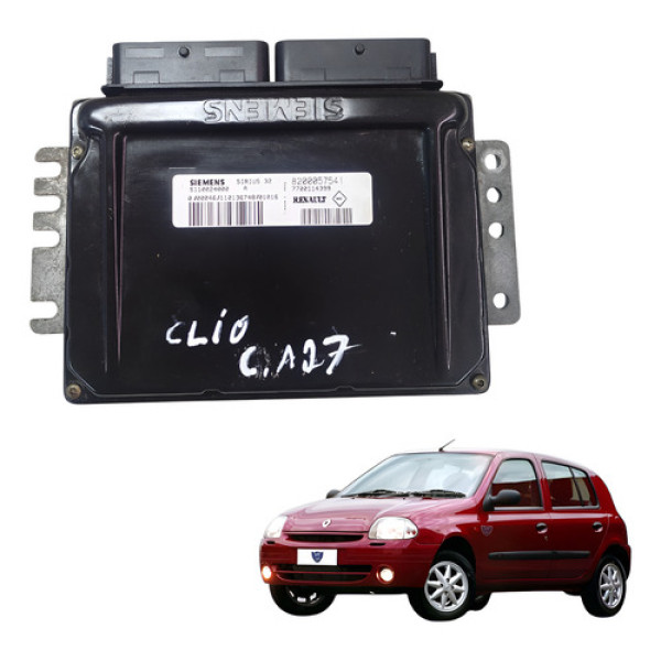 Módulo Central Injeção Uce Renault Clio Scenic 2001 2006