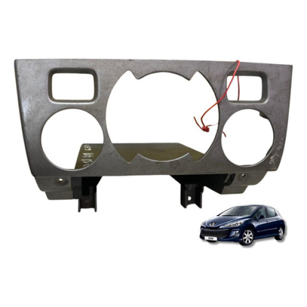 Moldura Comando Ar Digital Peugeot 308 408 2011/15 Original