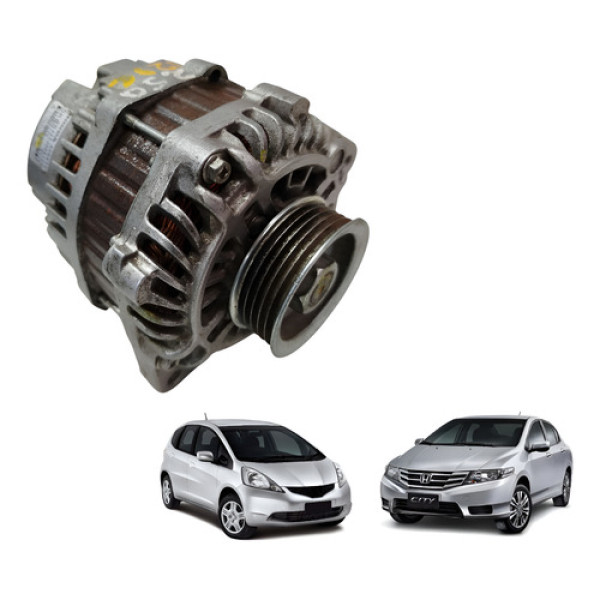 Alternador Honda Fit City Lx 1.4 1.5 Flex 2009 2014