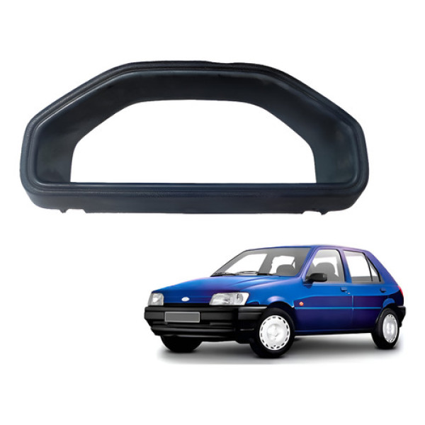 Moldura Acabamento Painel Instrumentos Fiesta 1994 1995 - Preto - Painel