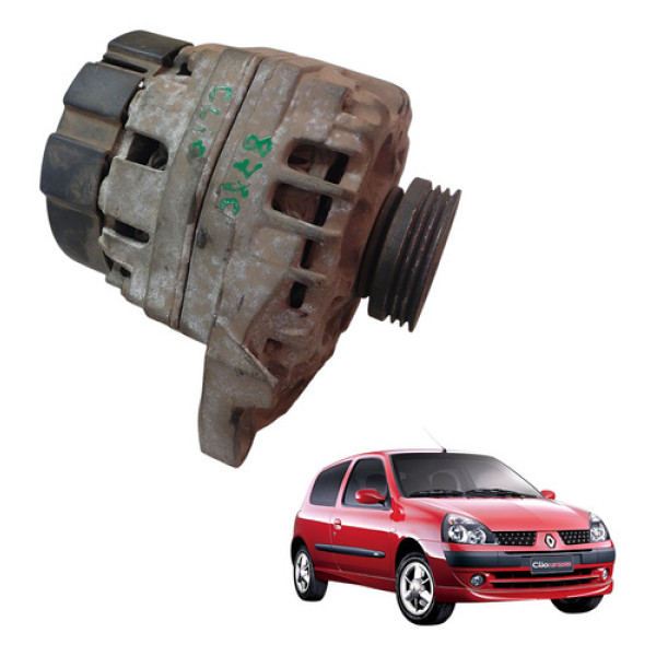 Alternador Clio Sandero Kangoo 1.0 16v Sem Ar 2008 2010