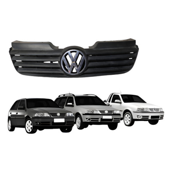 Grade Gol Parati Saveiro G3 Fase 1 99/02 Original Preto Fosco
