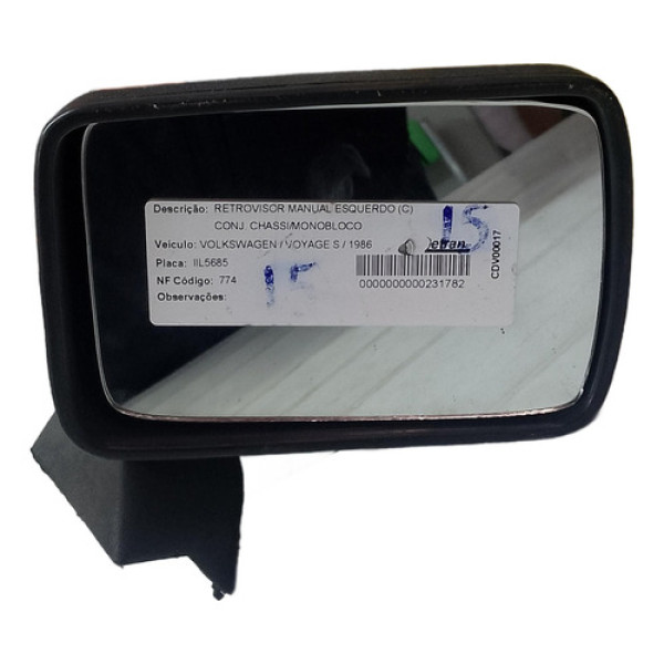 Retrovisor Gol Parati Saveiro Voyage 1883 1886 Direito