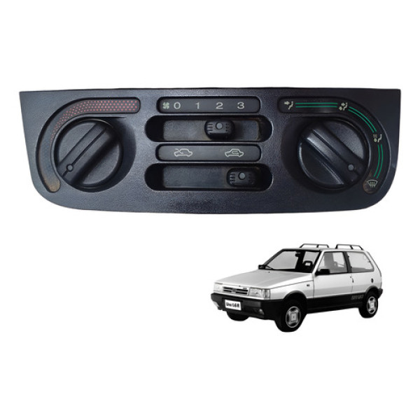 Comando Painel Ar Quente Frio Fiat Uno 1991 92 93 2000 2001