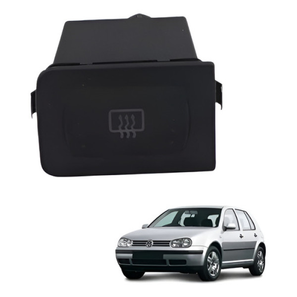 Botão Comando Desembaçador Vidro Golf Jetta Bora 1999 A 2012