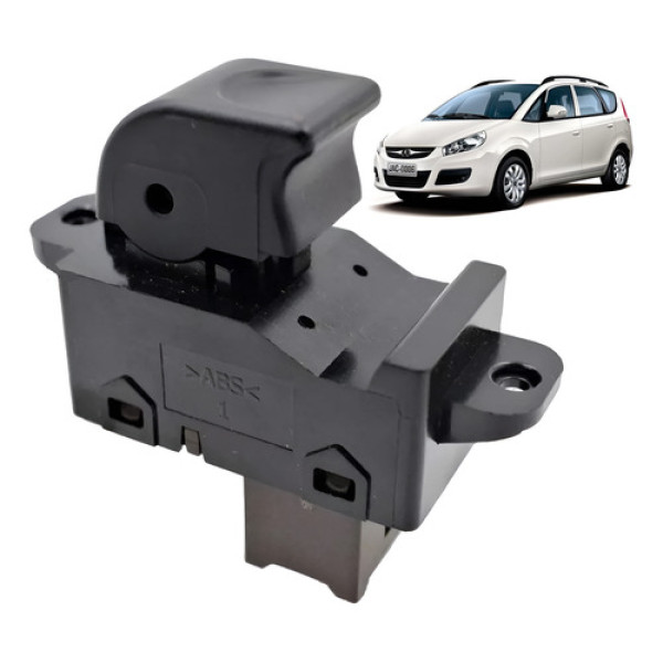 Botão Interruptor Vidro Elétrico Jac J6 Traseiro Esquerdo