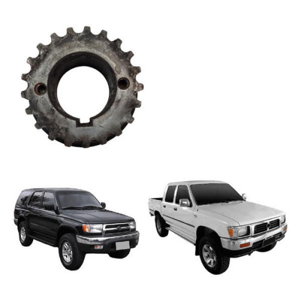 Engrenagem Eixo Virabrequim Hilux 2.4 2.8 3.0 21 Dentes