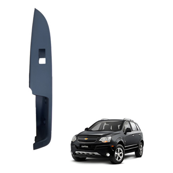 Moldura Botão Vidro Elétrico Traseira Chevrolet Captiva