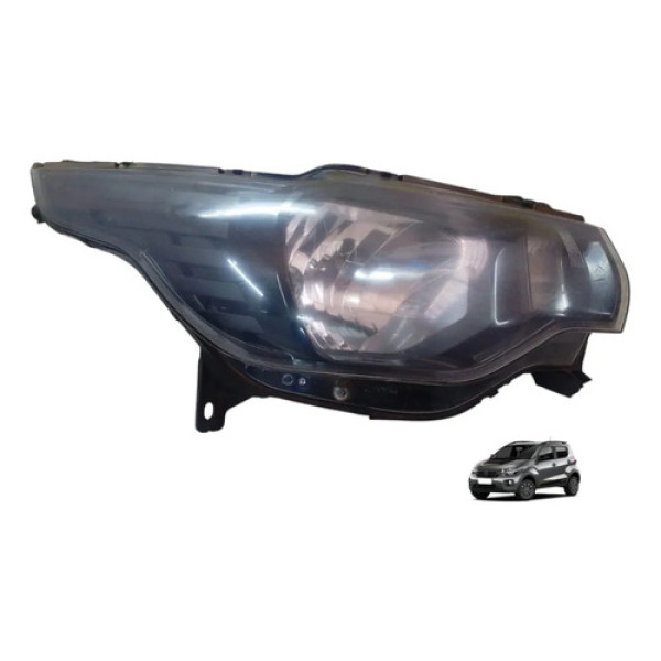 Farol Fiat Mobi Lado Dianteira Direito 2018 2023 48920711 Direito/passageiro