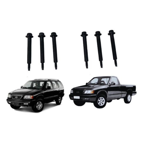 Kit Jogo 6 Parafuso Tampa Comando Válvulas S10 Blazer 4.3 V6