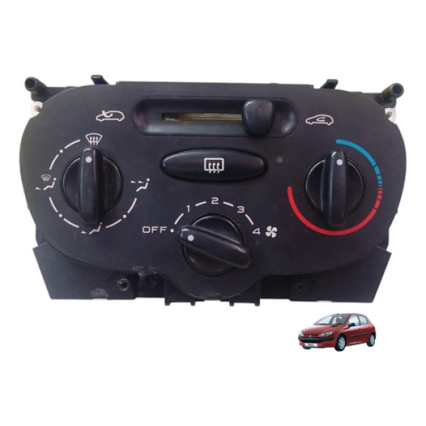 Comando Ar Condicionado Analógico Peugeot 206 207 2006/2010