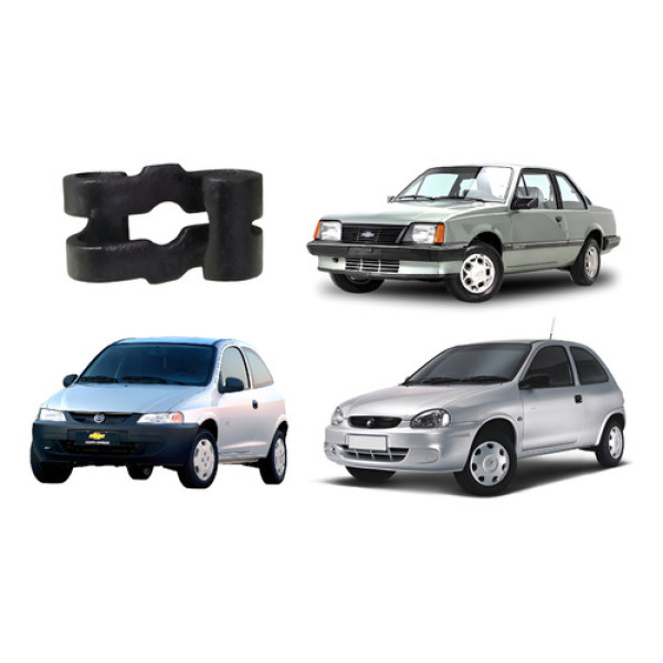 Junção Cabo Freio Mão Corsa Kadett Monza Agile Celta