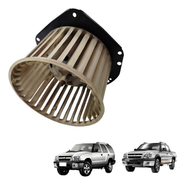 Ventilador Interno Motor Ar Forçado S10 Blazer 2001 2011 2.4
