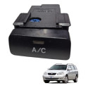 Botão Do Ar Condicionado Corolla Fielder 2003 A 2008  153635 Preto