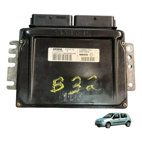 Módulo D Injeção Renault Clio 1.0 8v 8200057541 2001 A 2005