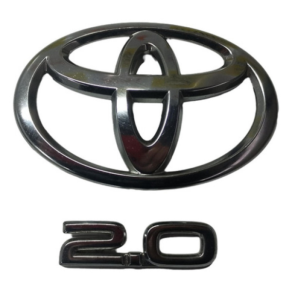 Emblema Tampa Traseira Toyota Corolla 2.0 2009 2014 Original