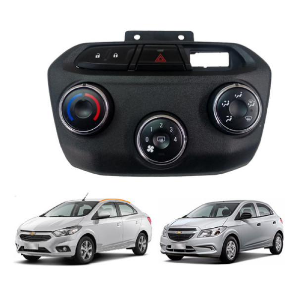 Comando Painel Ar Botão Alerta Onix Prisma 2012 2018