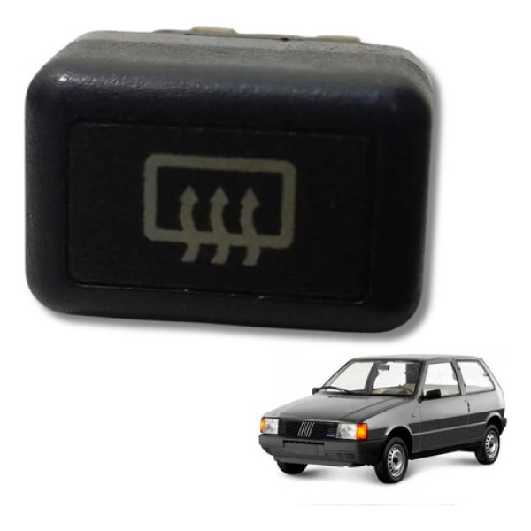 Botao Interruptor Desembaçador Fiat Uno 1990/1995 Original