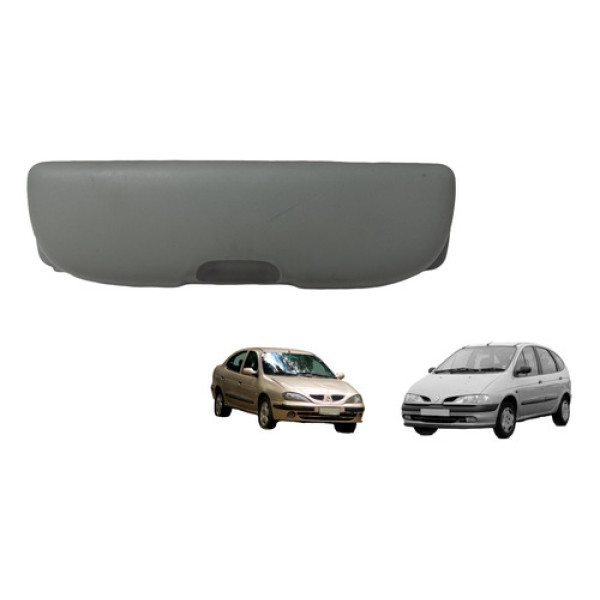 Guarda Porta Óculos Renault Scenic Megane 98 A 06 Original Cinza