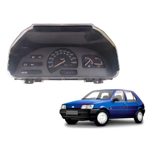 Painel Instrumentos Velocímetro Fiesta Importado 1994/1995 Preto