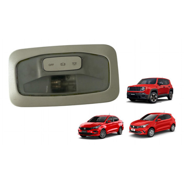 Lanterna Luz Teto Cortesia Traseira Argo Cronos Renegade