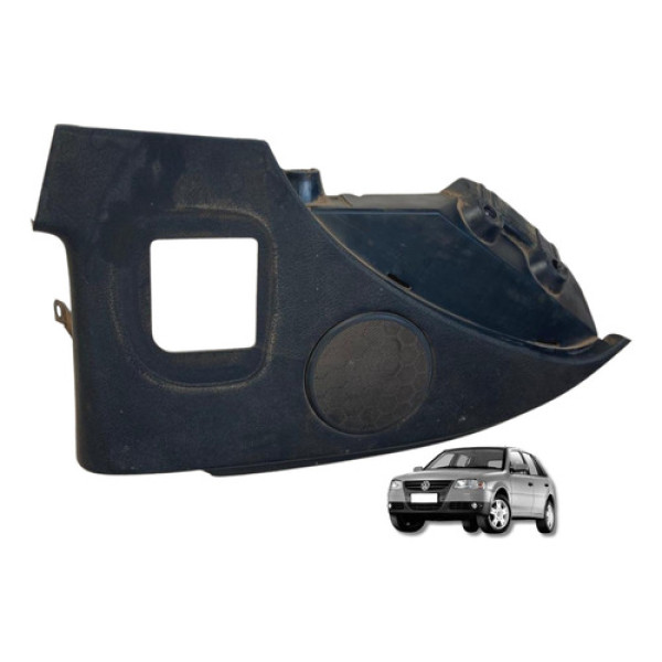 Suporte Bagagito Tampão Traseiro Gol G3 G4 2005 2009 Direito Preto