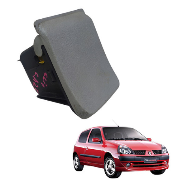 Cinzeiro Porta Treco Console Central Renault Clio 2004 2008