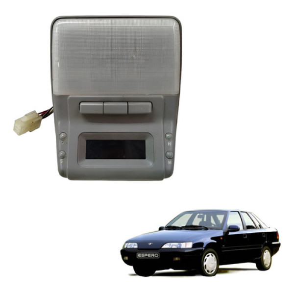 Luz Teto Cortesia Relógio Digital Daewoo Espero 94 95 96 97