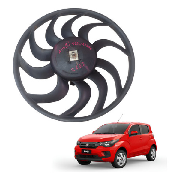 Motor Com Hélice Ventoinha Radiador Fiat Mobi Uno 2011 2020