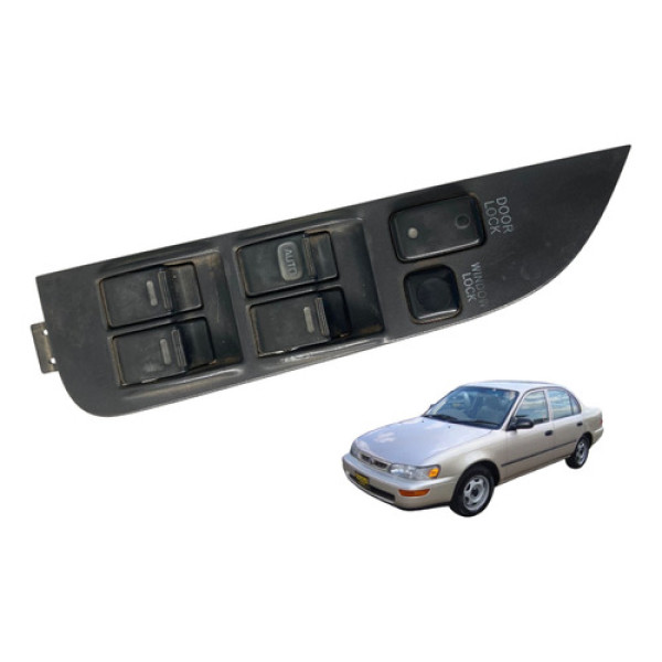 Comando Botão Vidro Elétrico Esquerdo Corolla 93 97