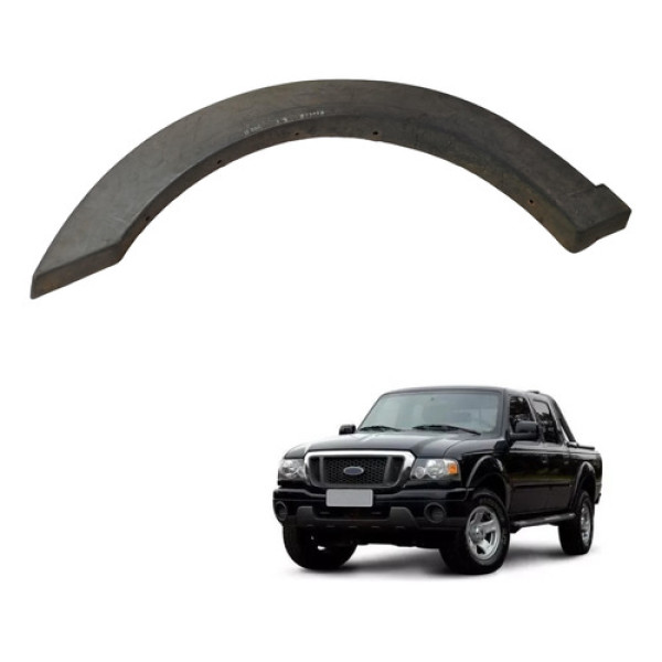 Alargador Moldura Paralama Dianteiro Esquerdo Ranger 05 09