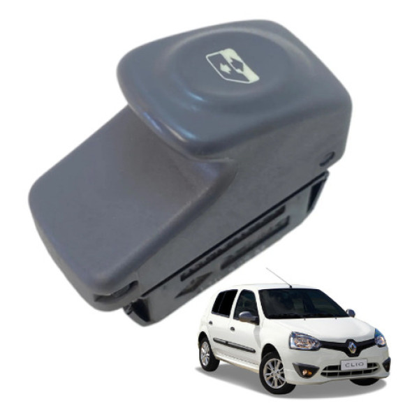 Botao Vidro Eletrico Renault Clio 2001 A 2005