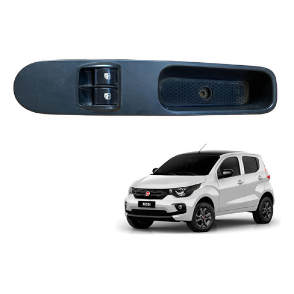 Moldura Comando Vidro Dianteira Esquerda Fiat Mobi 2016 2020