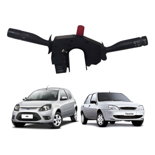 Chave Seta Luz Limpador Pisca Ford Ka 2000 13 Fiesta 96 02