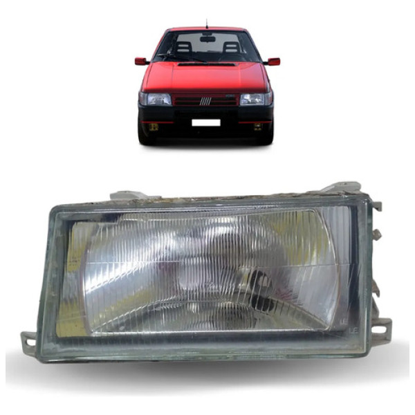 Farol Esquerdo Uno Fiorino 1991 92 93 94 95 96 97 98 99 2004 Esquerdo/motorista