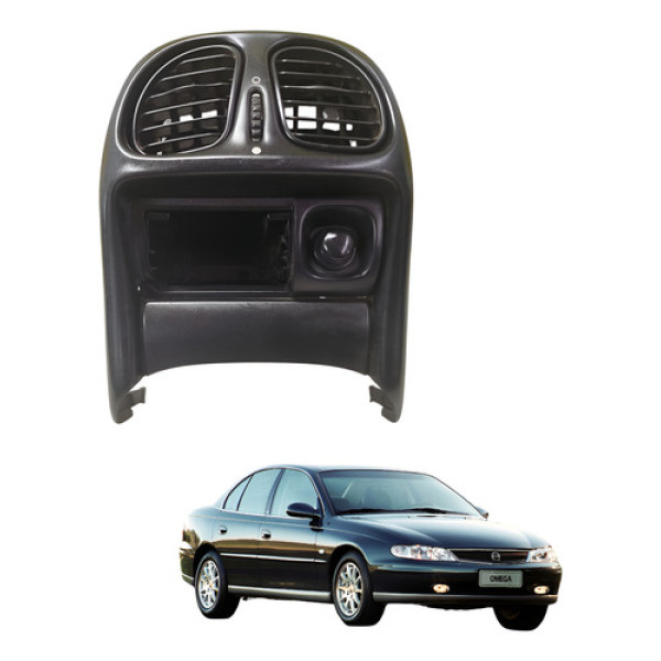 Moldura Console Central Difusor Cinzeiro Omega Australiano