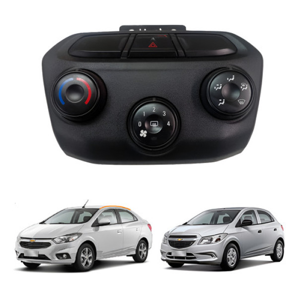 Comando Painel Ar Botão Alerta Prisma Onix 2012 2018