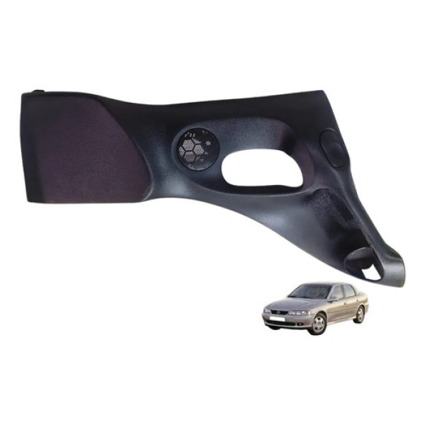 Moldura Puxador Porta Interno Dianteira Lado Direito Vectra Preto