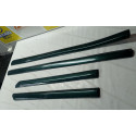 Kit Friso Lateral Porta Golf Mk3 1994 95 96 97 1998 4 Portas Verde-escuro