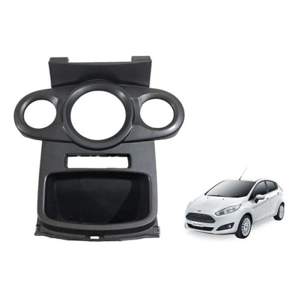 Moldura Painel Comando Ar Ford New Fiesta 2012 2013 A 2017