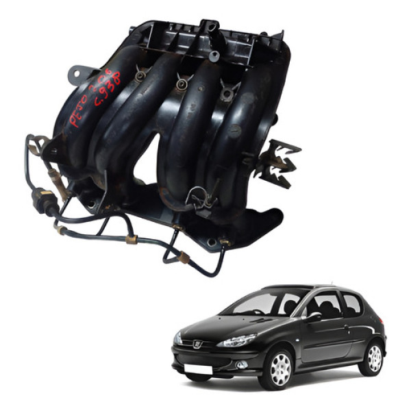 Coletor Admissão Peugeot 206/207 1.4 Flex 2005 A 2014