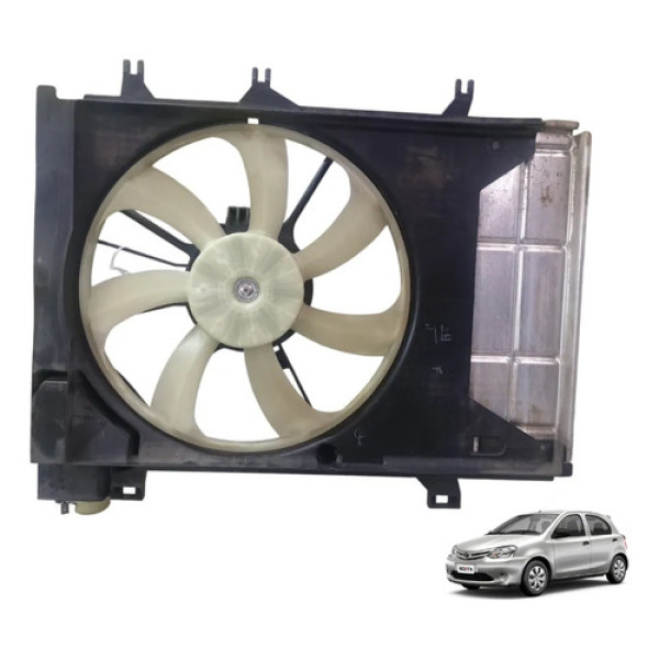 Ventoinha Defletor C/ Reservatorio Etios 1.3 1.5 2013 A 16