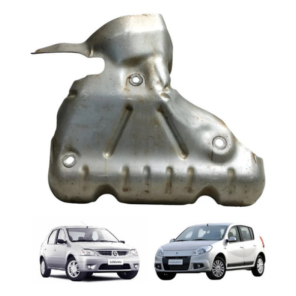 Defletor Protetor Coletor Escape Sandero Logan 2012 13 2014