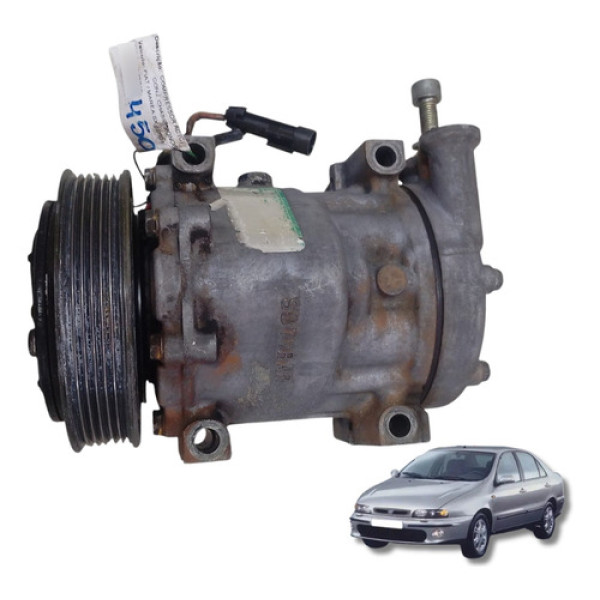 Compressor Ar Condicionado Fiat Marea 1998 A 2003-sd7vbar